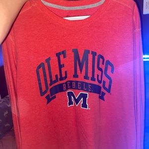 Champion Ole Miss Overiszed Long Sleeve Tee